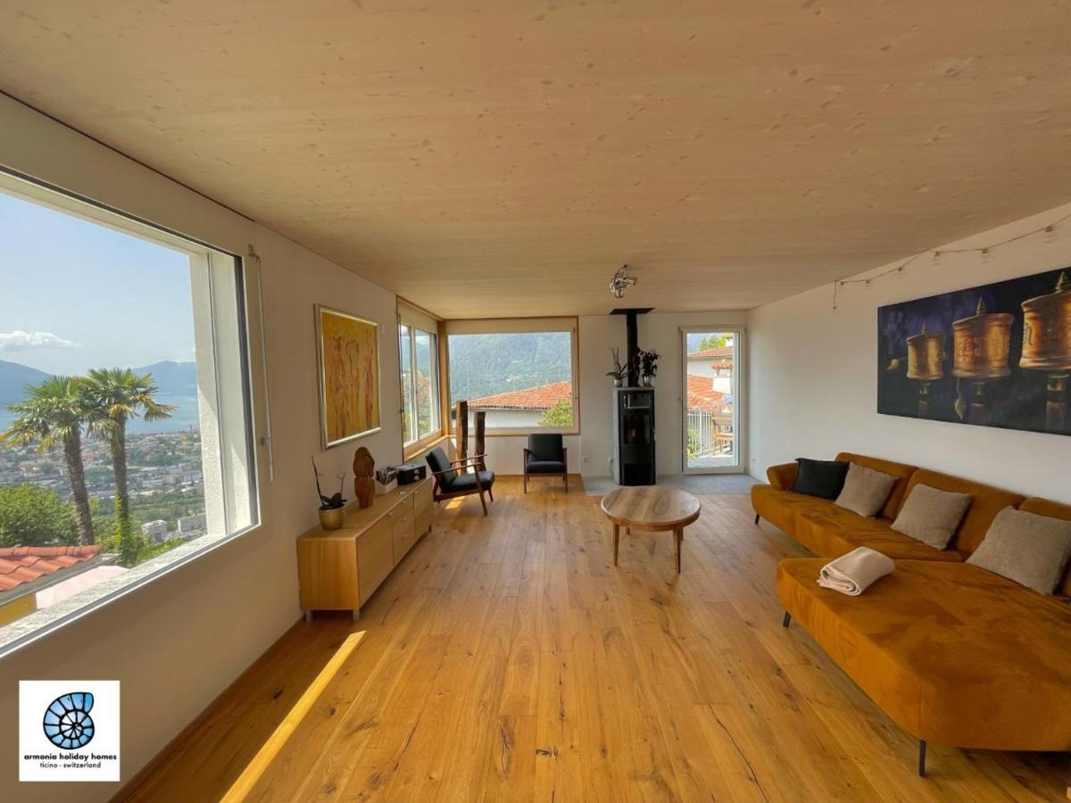 Casa Teatro Panoramico 5 Star Holiday House Locarno Exterior photo